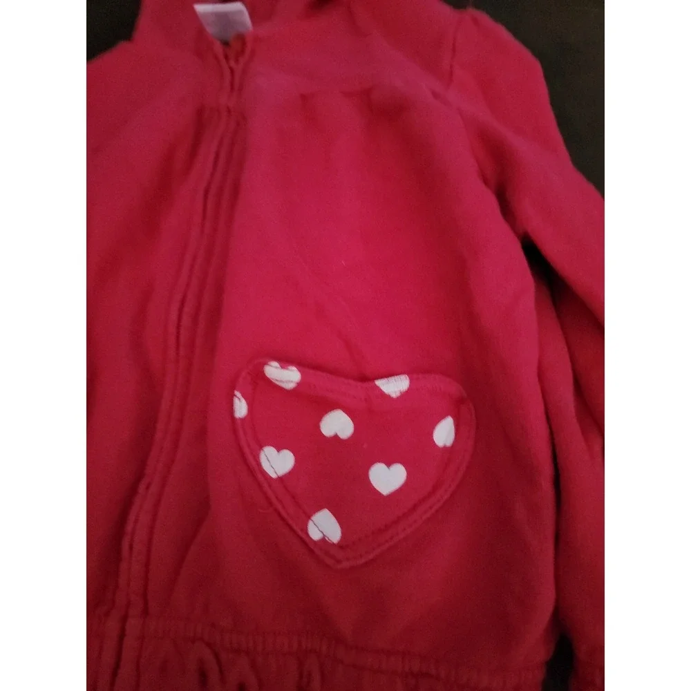 Gymboree outlet valentine's day sweatshirt heart pockets size‎ 2t 3t